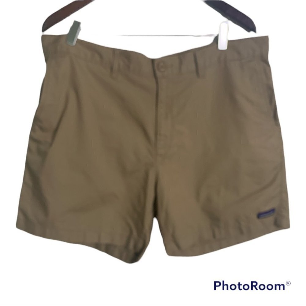 Patagonia 6" Mens Khaki Performance Shorts Sz 38